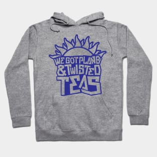 Plan Bs & Twisted Teas - Blue Outline Hoodie